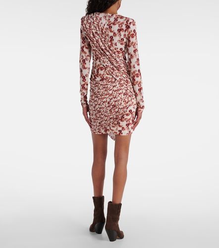 Georgia draped printed minidress - Isabel Marant - Modalova