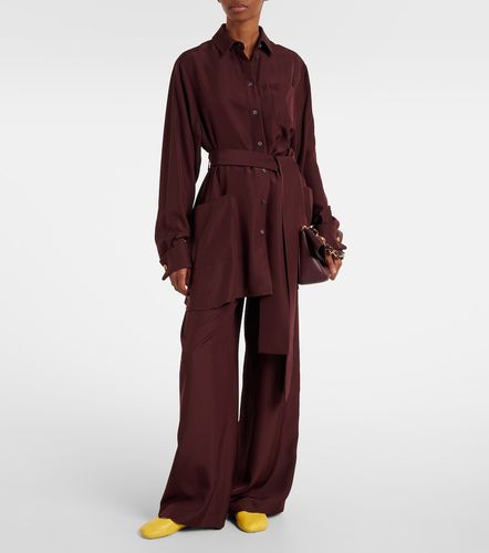 Loewe Belted silk blouse - Loewe - Modalova