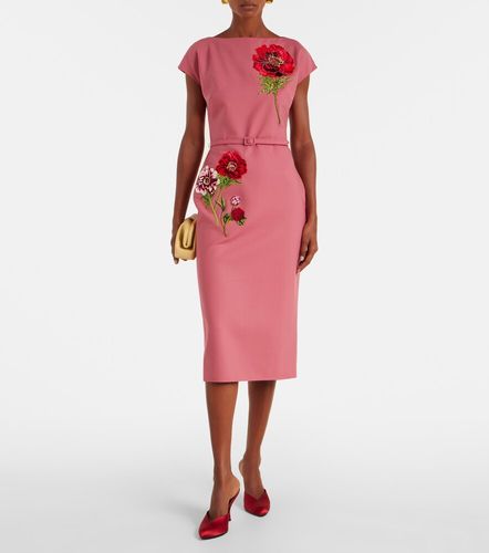 Oscar de la Renta Midikleid - Oscar de la Renta - Modalova