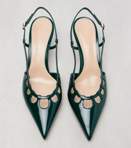 Eloise 55 leather slingback pumps - Gianvito Rossi - Modalova