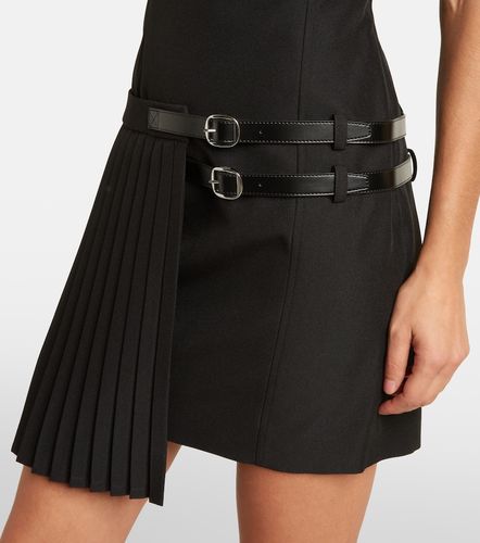 Coperni Belted pleated minidress - Coperni - Modalova