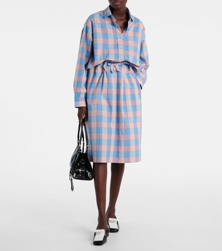 Prada Midirock aus Baumwollpopeline - Prada - Modalova