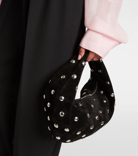 Borsa Olivia Medium in suede con borchie - Khaite - Modalova