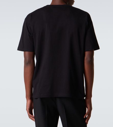 T-shirt in jersey di cotone con logo - Valentino Garavani - Modalova