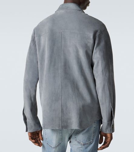 Lardini Giacca camicia in suede - Lardini - Modalova