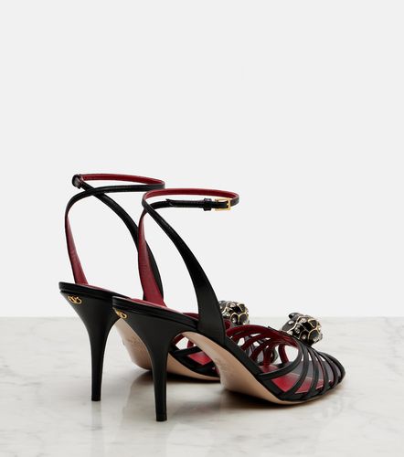 Pas De Chat 85 embellished leather sandals - Valentino Garavani - Modalova