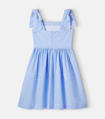 Vestido de algodón a rayas con lazos - Patachou - Modalova