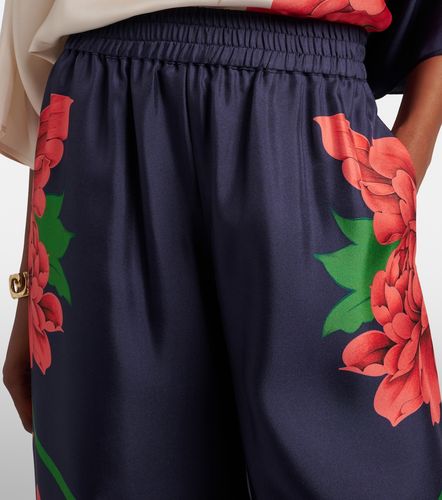 Pantaloni a palazzo in seta - La DoubleJ - Modalova