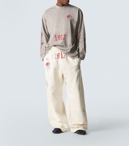Bedruckte Jogginghose aus Baumwolle - Balenciaga - Modalova