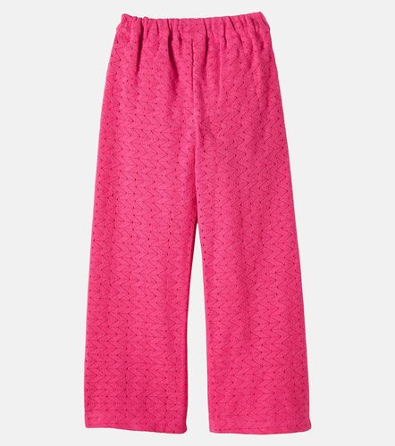Pantalones anchos de croché de algodón - Mini Rodini - Modalova