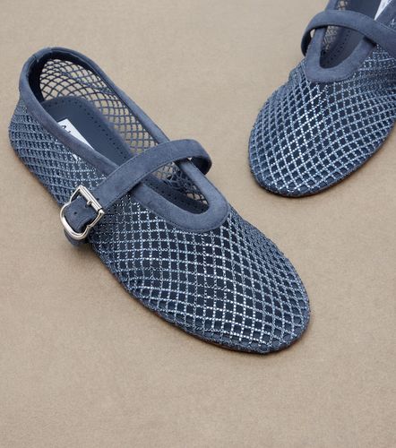 Alaïa Verzierte Mry-Jane-Ballerinas aus Netzstoff - Alaia - Modalova