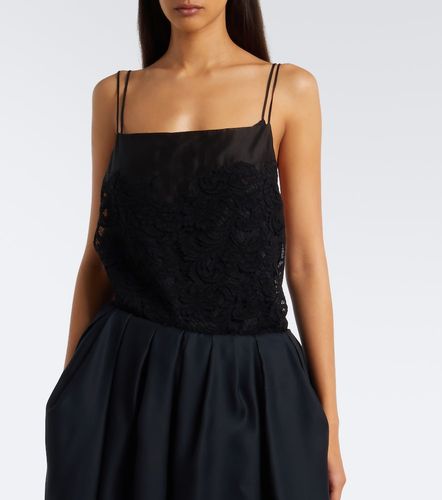 Khaite Top Neema de seda y encaje - Khaite - Modalova