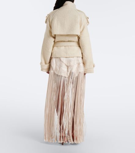 Minifalda trenzada adornada con flecos - Xu Zhi - Modalova