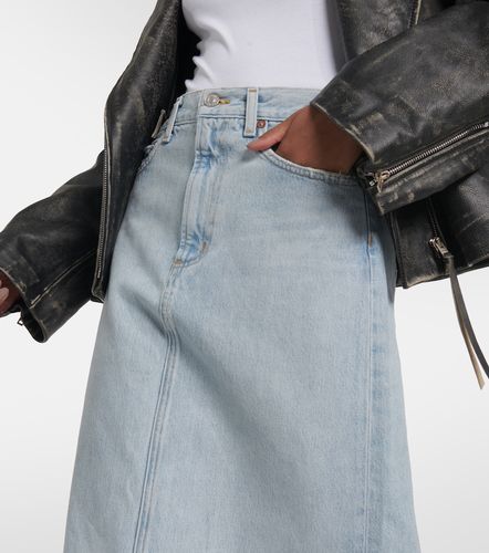 Agolde Gonna lunga Hilla in denim - Agolde - Modalova