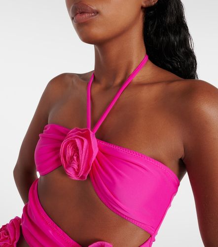 Costume intero con applicazioni floreali - Same - Modalova