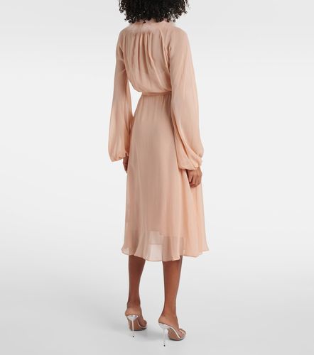 Abito midi Georg con piume - Blumarine - Modalova