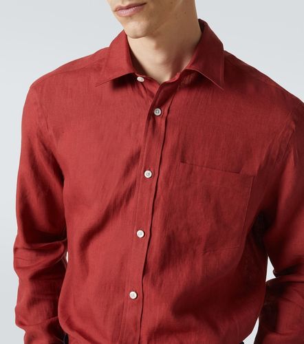Dunhill Camicia in lino - Dunhill - Modalova