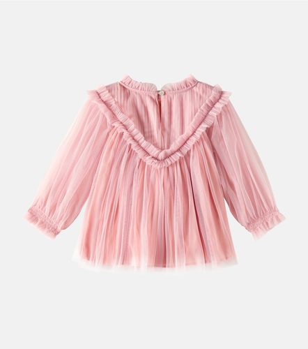 Camisa Sandra de tul con volantes - C'era Una Volta - Modalova