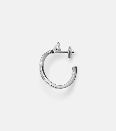 Pendiente individual Serti Sur Vide de oro blanco de 18 ct con diamantes - Repossi - Modalova