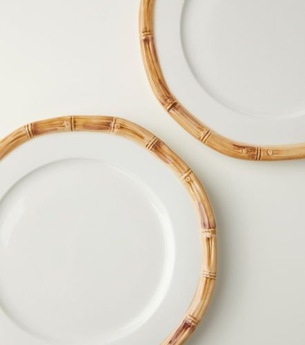 Set de 4 platos de postre Bamboo de cerámica - Les-Ottomans - Modalova