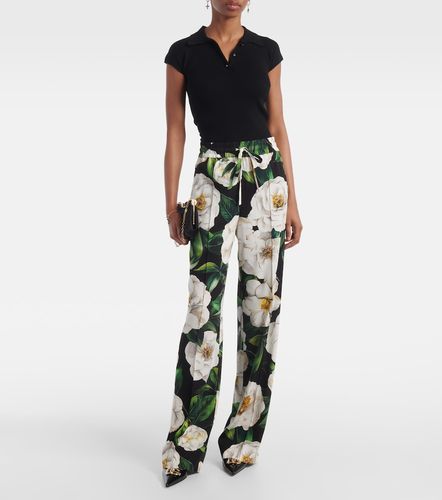 Dolce&Gabbana Polo acanalado - Dolce&Gabbana - Modalova