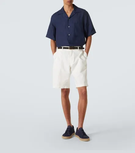 Zegna Bermudas de algodón y lino - Zegna - Modalova