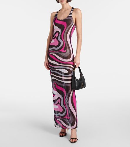 Pucci Abito lungo Marmo in tulle - Pucci - Modalova