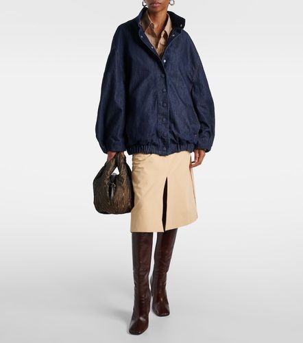 Giacca di jeans oversize - Dries Van Noten - Modalova
