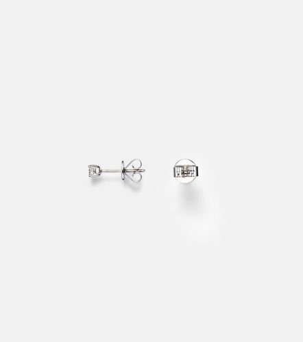 Kt white gold stud earrings with diamonds - Anita Ko - Modalova