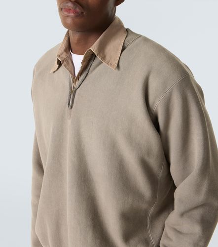 Vintage cotton jersey half-zip sweatshirt - A.Presse - Modalova