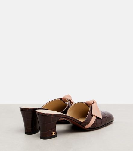Knotty 60 leather mules - Valentino Garavani - Modalova