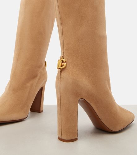 Botas mosqueteras de ante - Dolce&Gabbana - Modalova