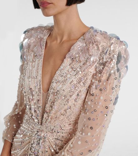 Abito lungo Xenia con decorazioni - Jenny Packham - Modalova