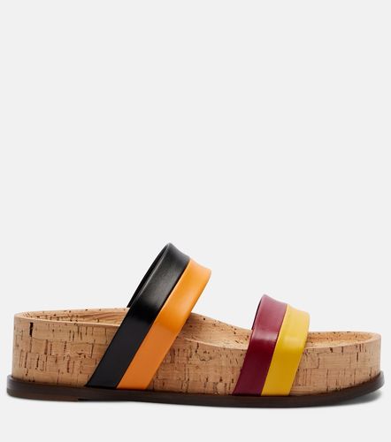 Striker leather platform sandals - Gabriela Hearst - Modalova