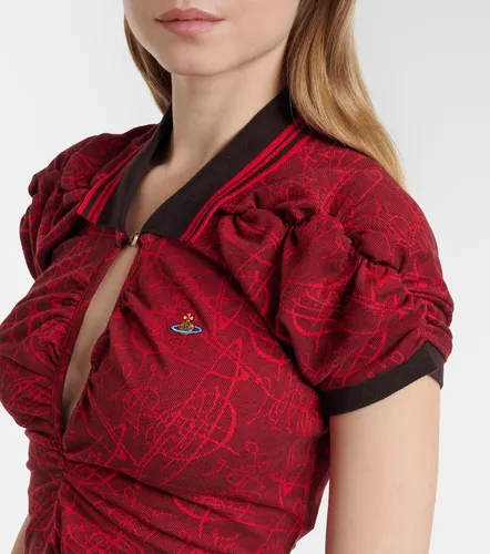 Vestido midi Pulling de jacquard de algodón - Vivienne Westwood - Modalova