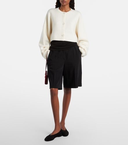 Toteme Cropped wool-blend cardigan - Toteme - Modalova