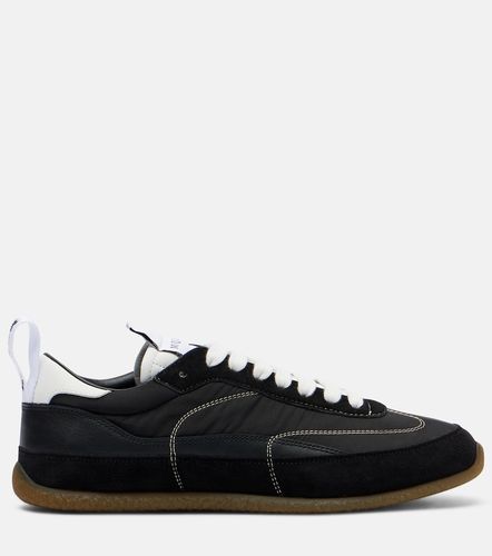 McQueen EC1 suede-trimmed sneakers - McQueen - Modalova
