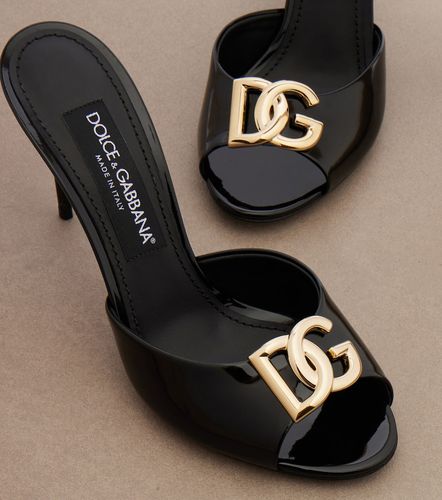 Dolce&Gabbana Mules DG de charol - Dolce&Gabbana - Modalova