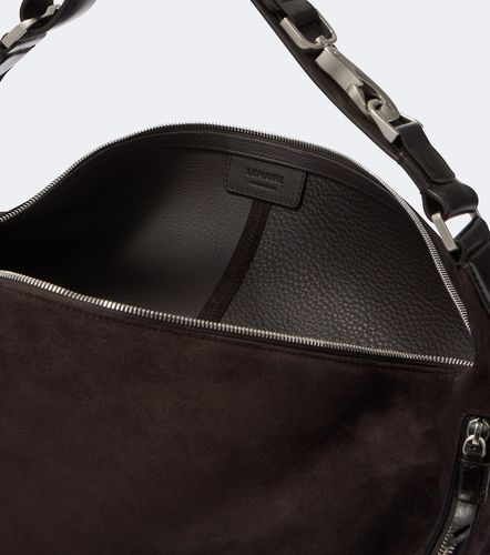 Quiver Clip large suede shoulder bag - Lemaire - Modalova