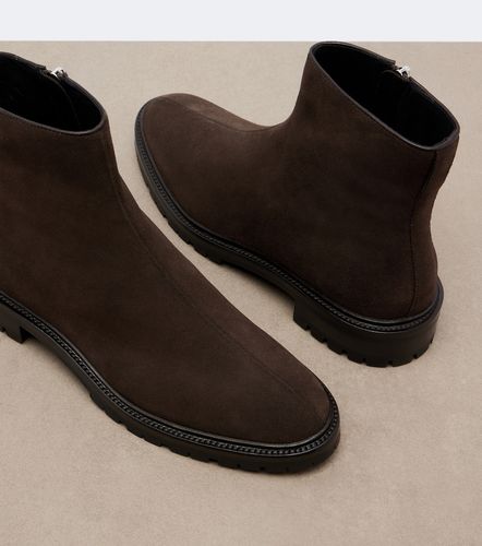 The Row Moto suede ankle boots - The Row - Modalova
