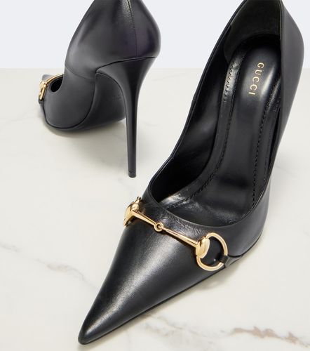 Gucci Donna Horsebit leather pumps - Gucci - Modalova
