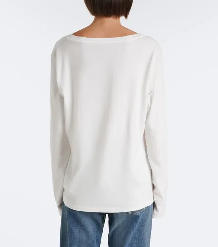 The Row Kalto cotton jersey top - The Row - Modalova