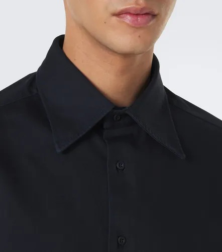 Cotton poplin shirt - Brunello Cucinelli - Modalova