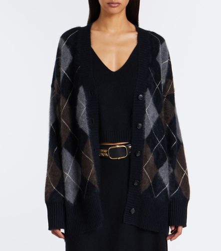 Elaria argyle cashmere cardigan - Lisa Yang - Modalova