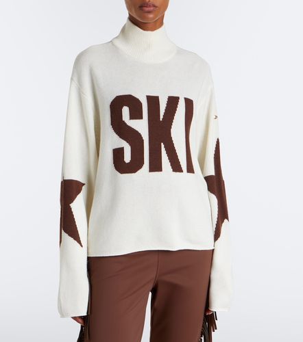 Pullover in misto lana a intarsia - Goldbergh - Modalova