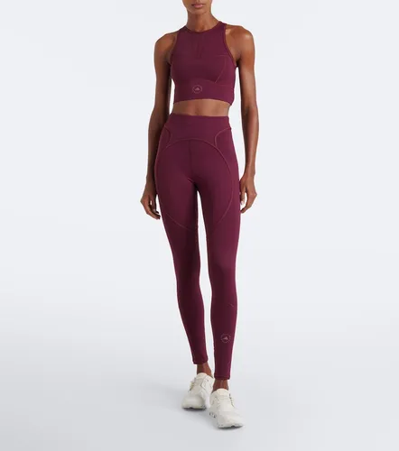 Crop top con logo - Adidas by Stella McCartney - Modalova