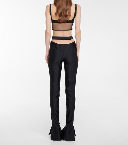 Mugler Pantaloni flared - Mugler - Modalova