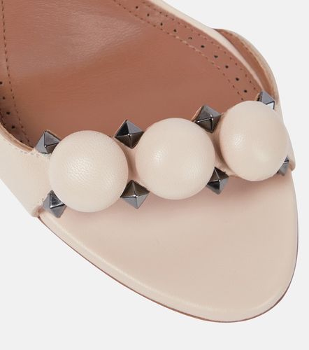 Alaia La Bombe 90 leather sandals - Alaia - Modalova