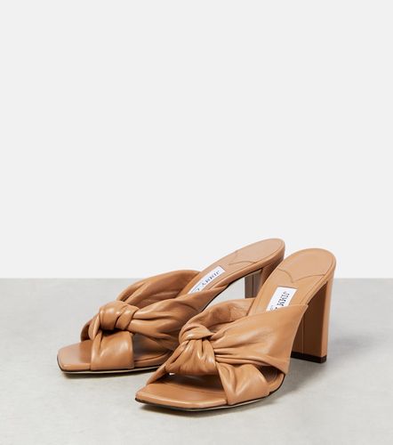 Jimmy Choo Avenue 85 leather mules - Jimmy Choo - Modalova