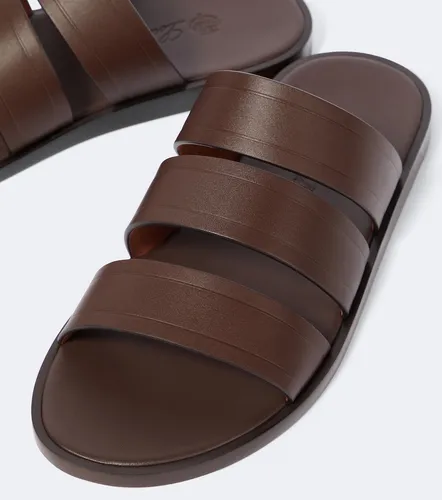 Loro Piana Naha leather slides - Loro Piana - Modalova